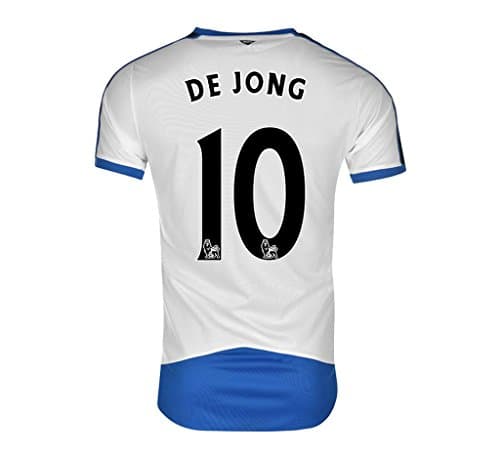 2015-2016 Home Match #10 de Jong Football Soccer (Stripe) Jersey