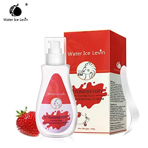 Hair Removal Cream water ice levin Natural Painless Permanent Thick Facial Hair Off cream Professional facial hair removal (150g)