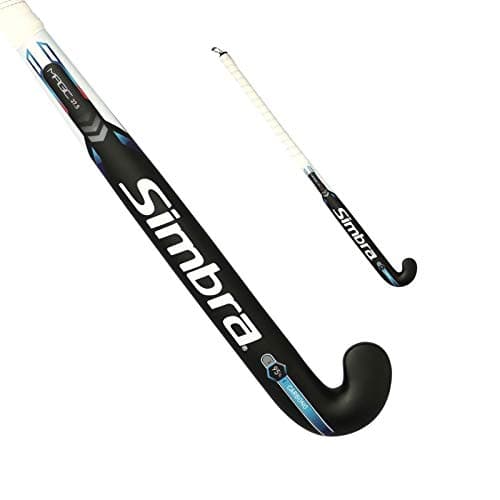Simbra Field Hockey Stick Magic | 95% Carbon - 5% Kevlar (Black/White, 37.5)