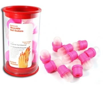 10x Polish Wearable Nail Soaker Acrylic Tips Remover