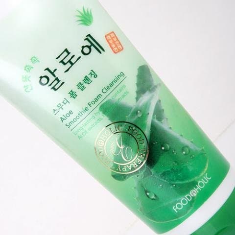 Korean ALL Natural Extracts Pore Cleanser Deep Facial Skin Cleansing Foam Cleanser (180ml) (Aloe)