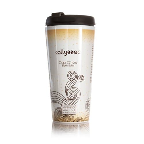 | Cup O’ Joe Bath Salts - Organic Sea Salt with All Natural Organic Coffea Arabica and Vitamin E - Soothes Dry Skin and Alleviates Swelling