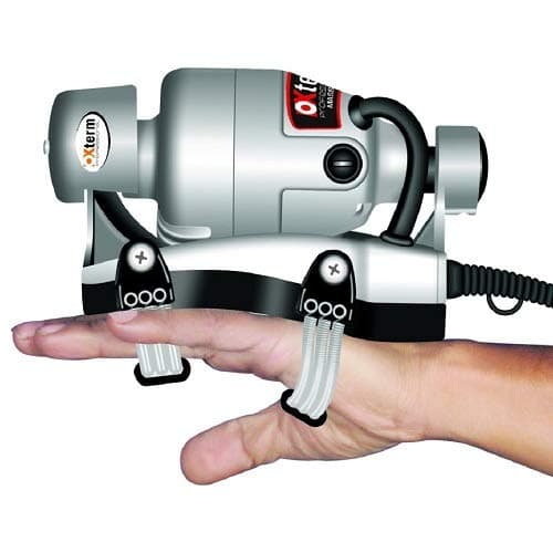 - Powerful Double Speed Floating Action Massager(Silver)