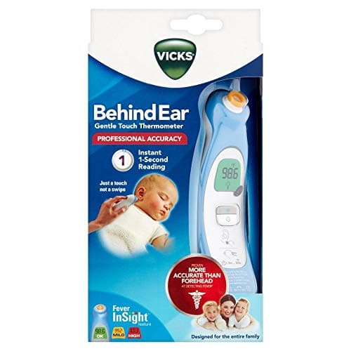 Vicks V980 Behind Ear Thermometer With Fever InSight (pack of 2)