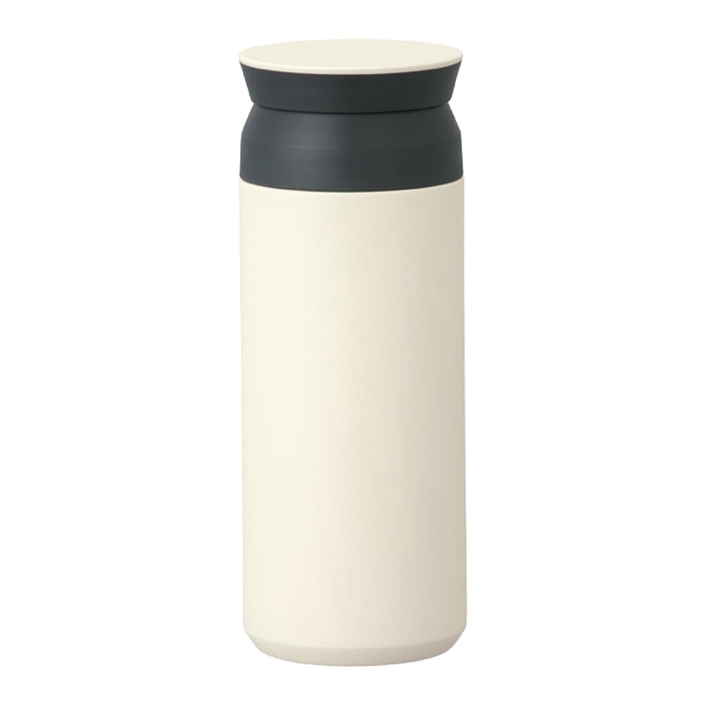 20942 Travel Tumbler, 16.9 fl oz (500 ml), White, Double Wall Vacuum Construction, Heat and Cold Retention