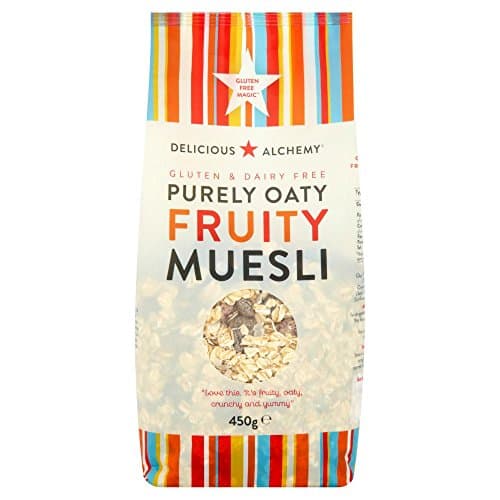 Delicious Alchemy - Gluten & Dairy Free Purely Oaty Fruity Muesli - 450g