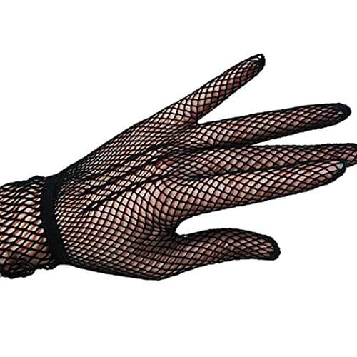 ICOOLYI Women's Sexy and Sunscreen Wrist Length Fishnet Gloves (2 pairs)