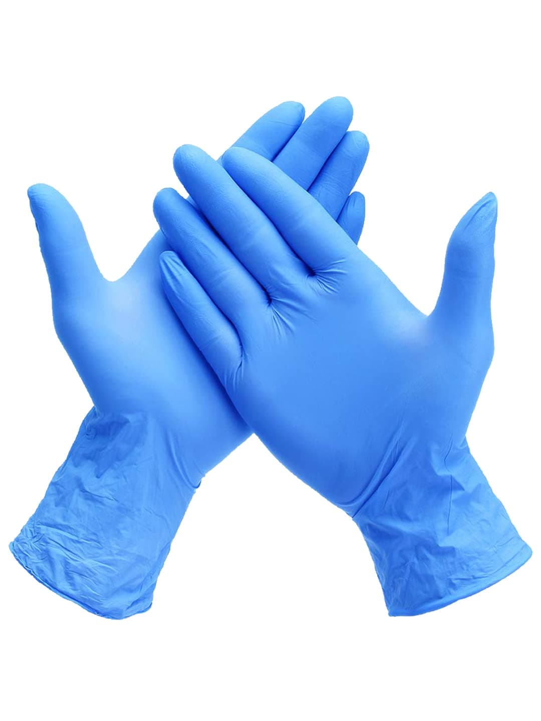 hobf Powder Free Nitrile Hand Gloves,Surgical gloves, (Small,Medium & Large Blue, Pack of 60) HOB-60-nitrile Small