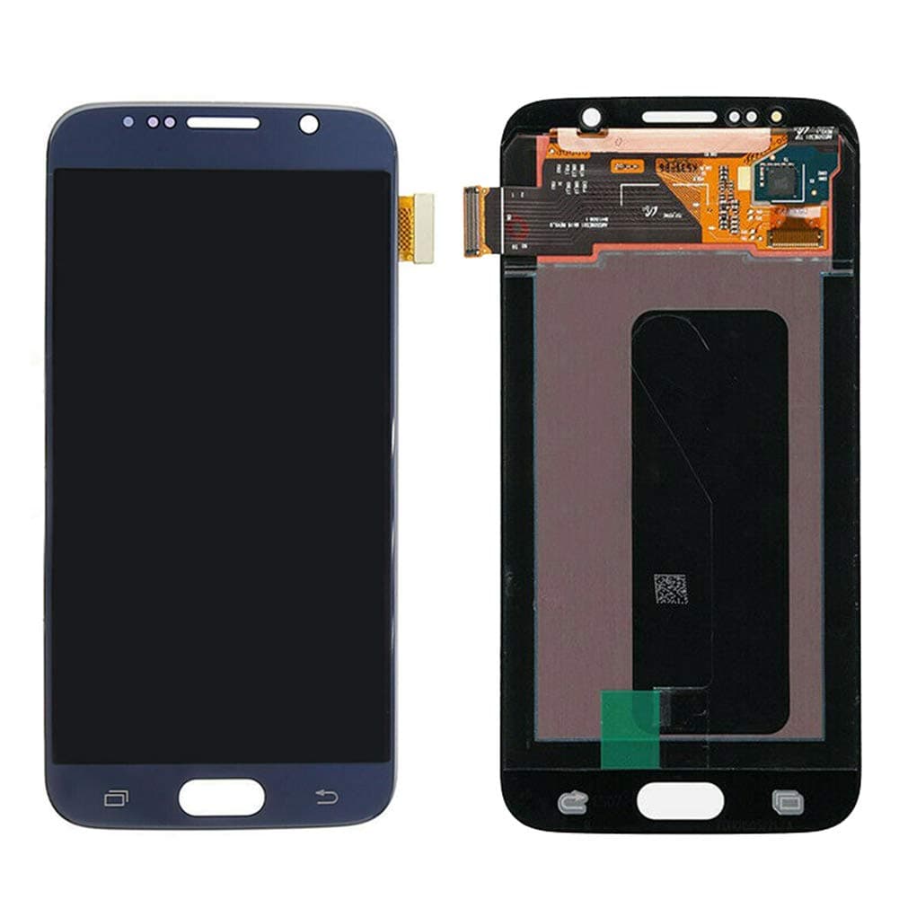 Replacement LCD Display Touch Screen Digitizer for Sam-Sung Galaxy S6 G920 G920F,LCD Display Screen Touch Digitizer +A Set of Tools - Blue
