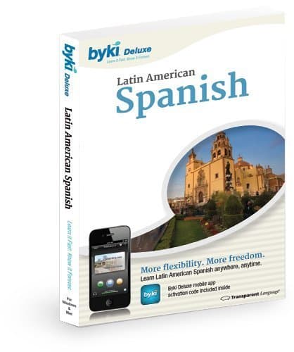 Byki Spanish (Latin American) Language Tutor Software & Audio Learning CD-ROM for Windows & Mac