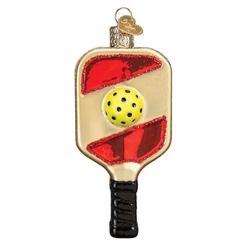 Pickleball Paddle Blown Glass 2020 Unique Christmas Ornaments for Christmas Tree Decorations