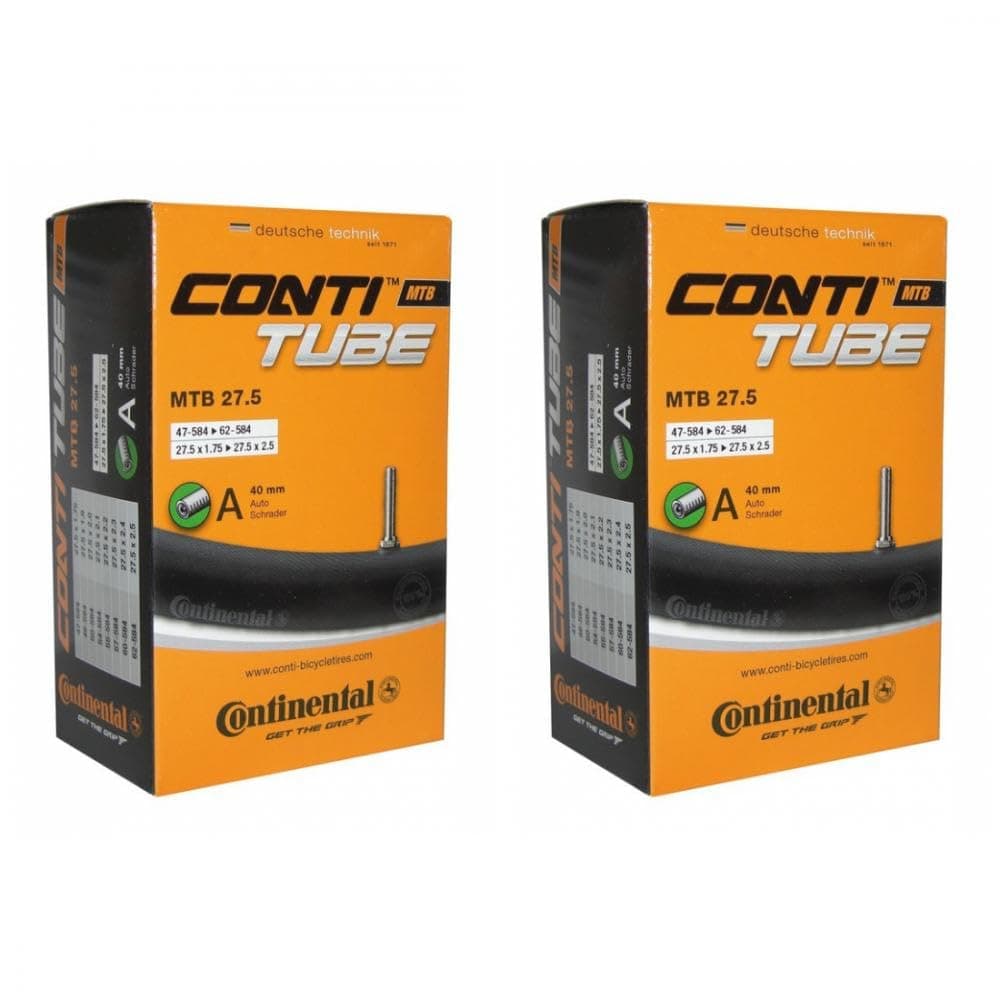 Unisex Adult 182331 Bicycle Inner Tubes, Black, 27.5 Inches