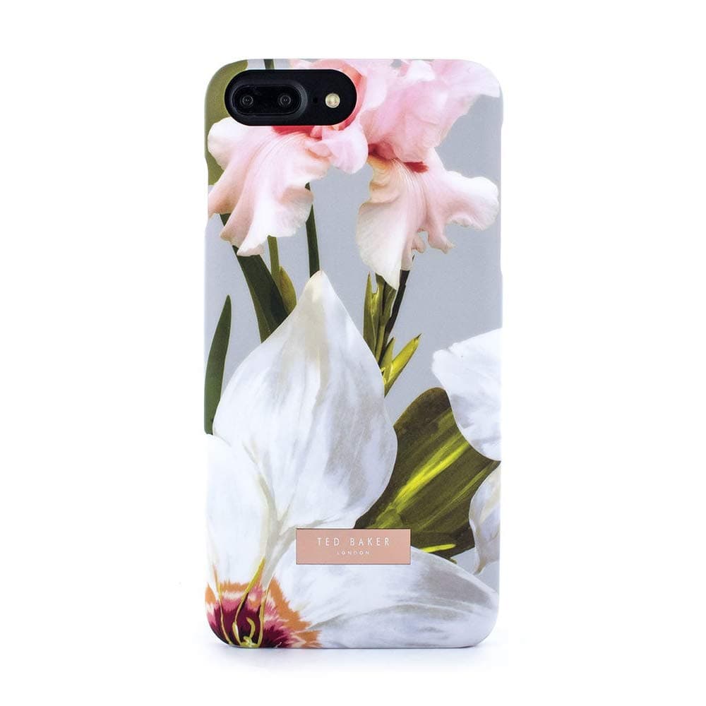 Ted Baker Cell Phone Case for iPhone 6 Plus/7 Plus/8 Plus - Grey