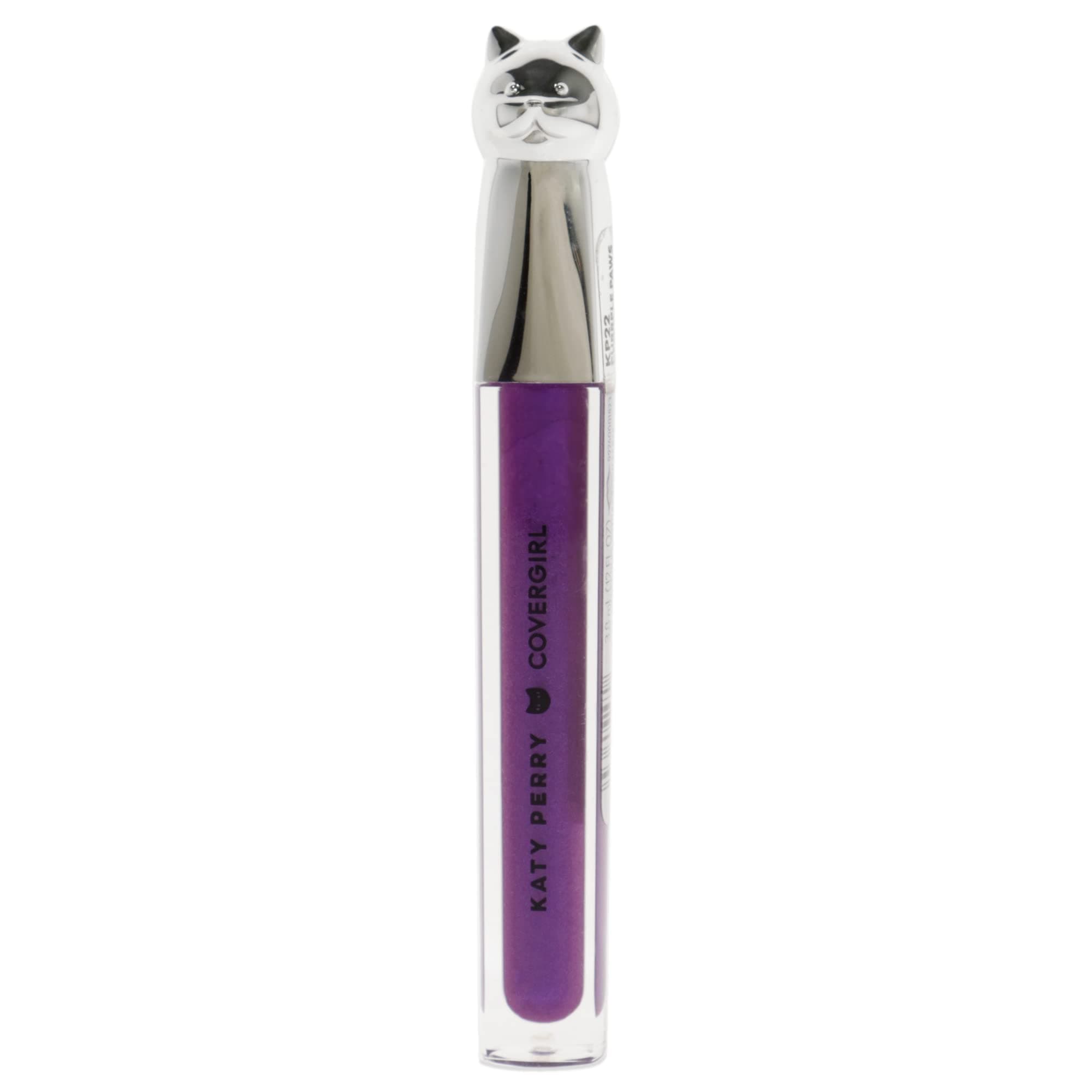 Katy Kat Lip Gloss, Purple Paws, (packaging may vary), 1 Count