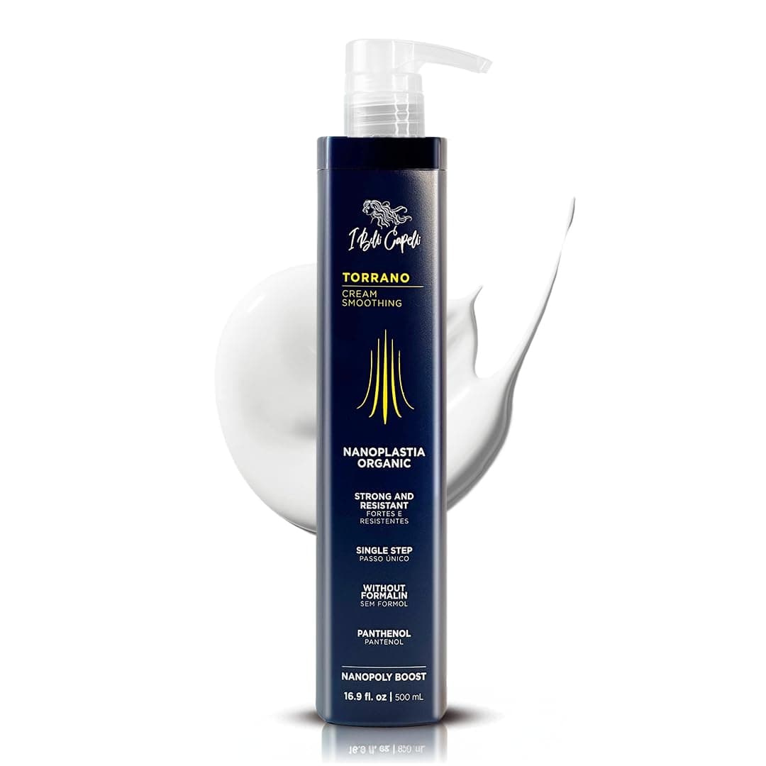 Torrano Keratin Hair Treatment Straightening in 1 Step, Formaldehyde Free-Nanoplastia Keratina para Alisar el Pelo Sin Formol Progressiva 16.9 ounce