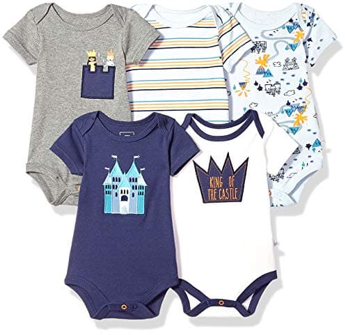 Rosie Pope Baby 5 Pack Bodysuits (More colors Available!)