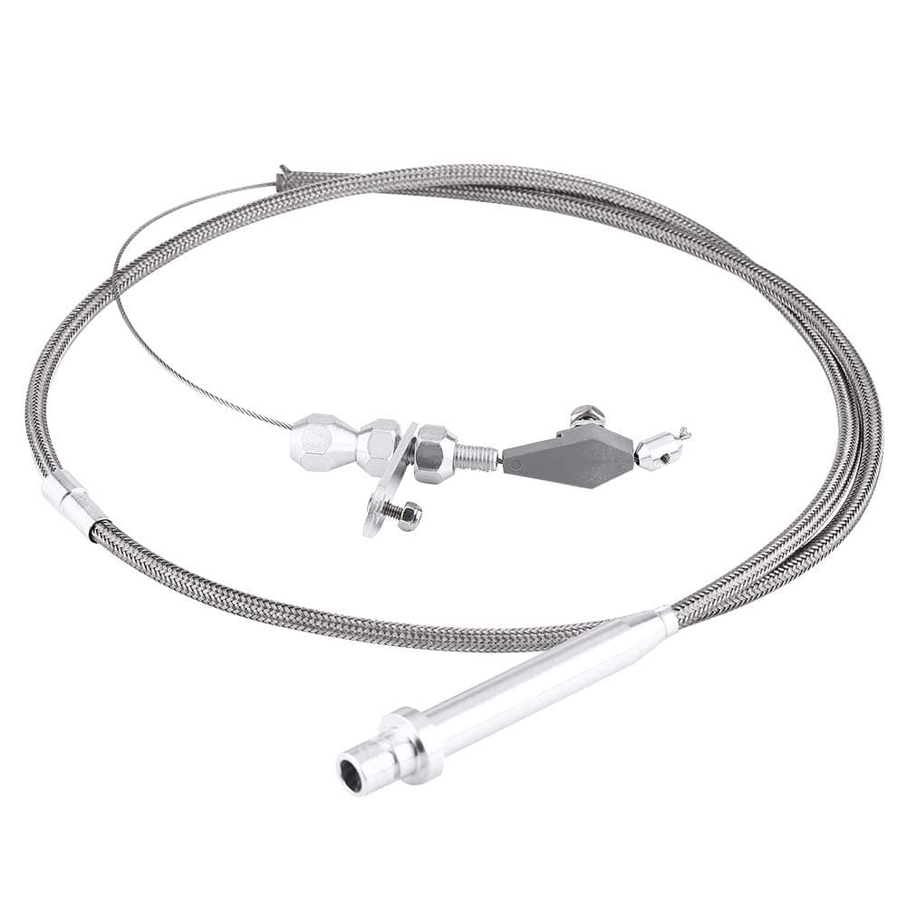 Keenso Kickdown Cable Braided Kick Down Cable Th350 Kick Down Cable for Gm 350 Th350