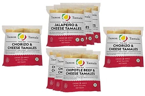 16 Hot & Spicy Gourmet Tamales - Tucson Tamale