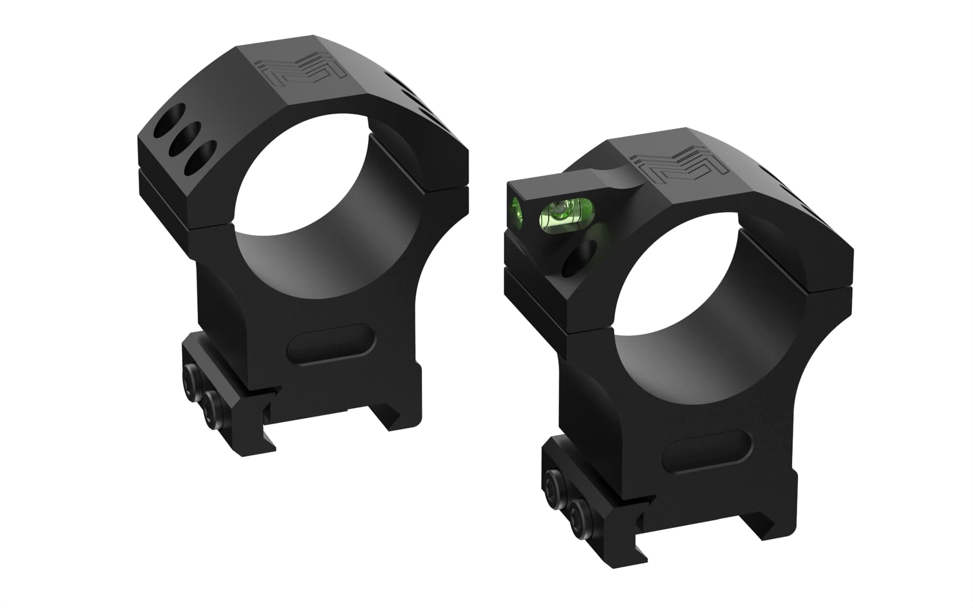 Next Level Scope Rings with Integrated Level Bubble | 30 mm Diameter