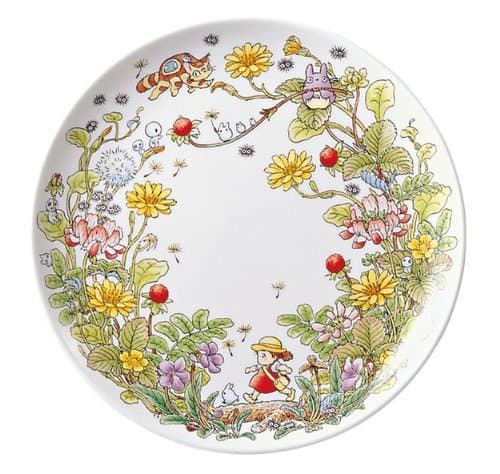 Noritake Tonari no Totoro Bonn China 23 cm Plate (Hebi Division) T50116A/4660-3