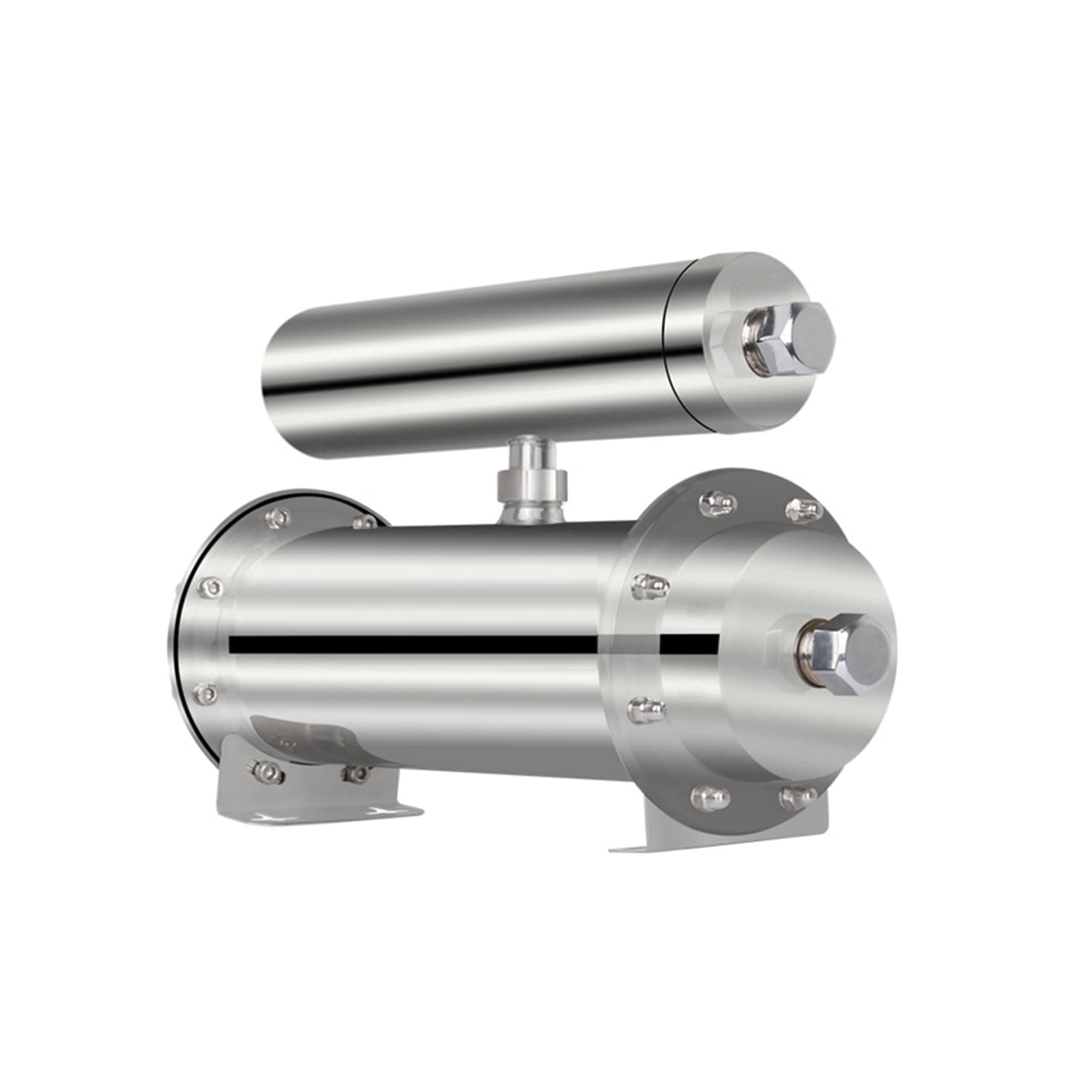 Water Filter System, Stainless Steel Ultrafiltration Membrane Water Purifier， UF Kitchen Filter Water Purification Equipment， Household Small Commercia For Home Kitchens (Color : B 500L, Size : 1)