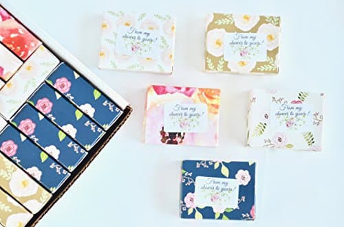 Zaaina Soap Favors (21 pcs) | Bridal Shower Soap Favors | Mini Soap Pary Favors | Guest Soaps | Welcome Bag Gift | Baby Shower Favors | From my shower to yours