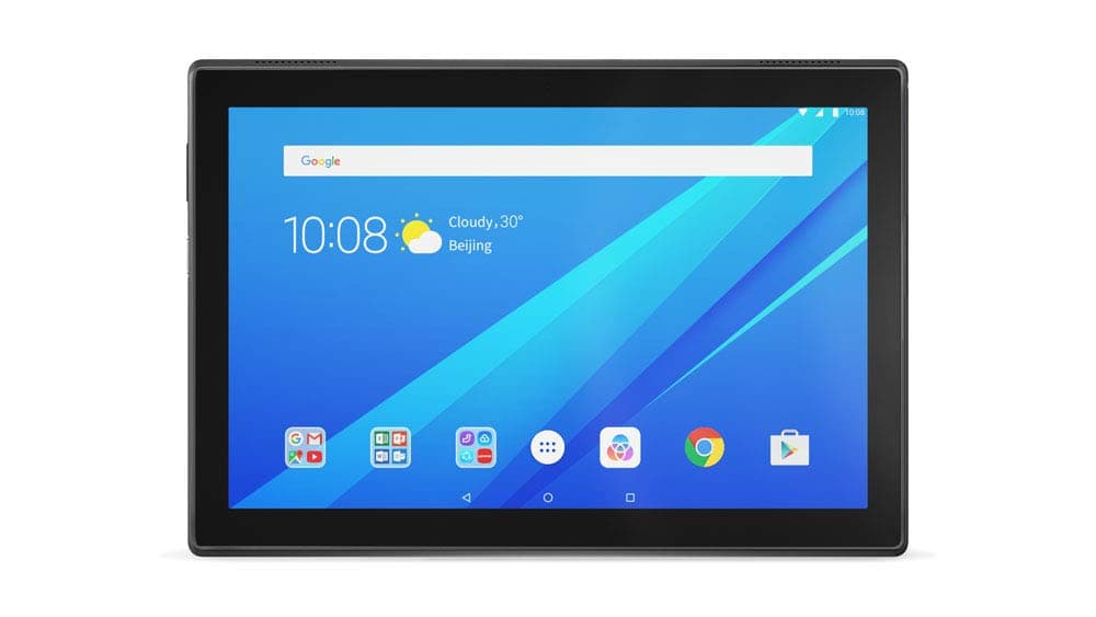 Lenovo Tab 4 (ZA2K0139GB) 10.1" HD 4G LTE Tablet Qualcomm MSM8917 Processor, 2GB RAM, 32GB Storage, IPS TFT Display, Android 7.1 - Black