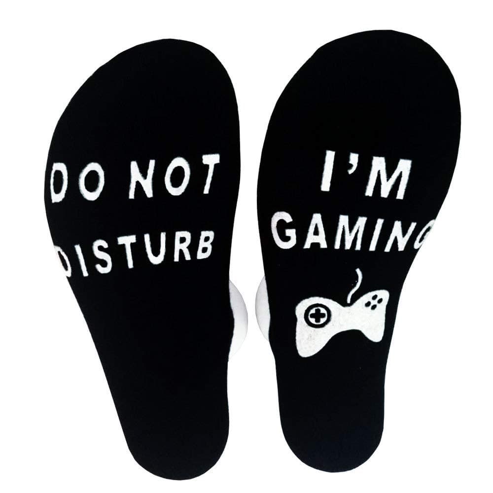 DDHHYH Do Not Disturb I'm Gaming' Ankle Socks Great Novelty Gamer Gift For Gamers Who Have Everything!