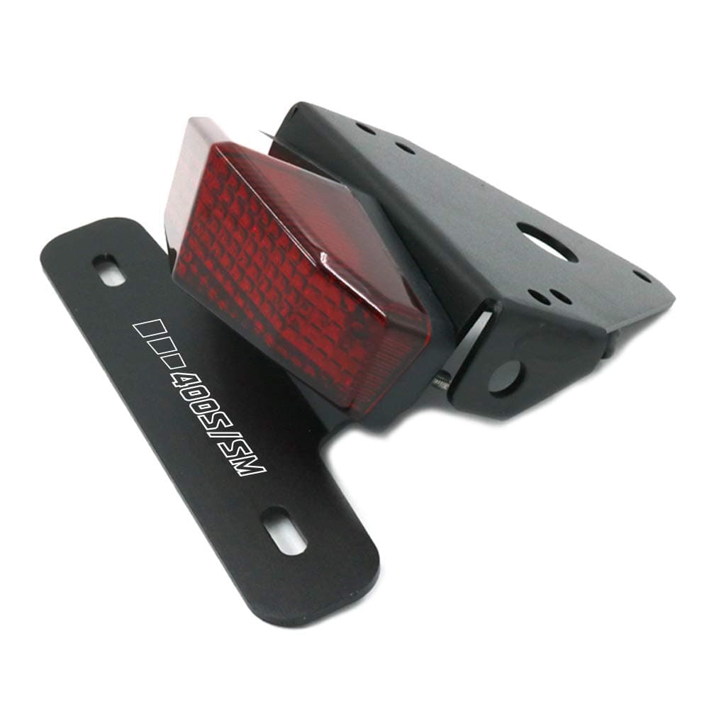 crazy sportLicense Brake Tail Lights Holder Fits For SUZUKI DRZ400S/SM/E DRZSM DRZ400 05-24, XR250R XR400R 96-04 Tail Tidy Fender LED Brake Lights (Red)