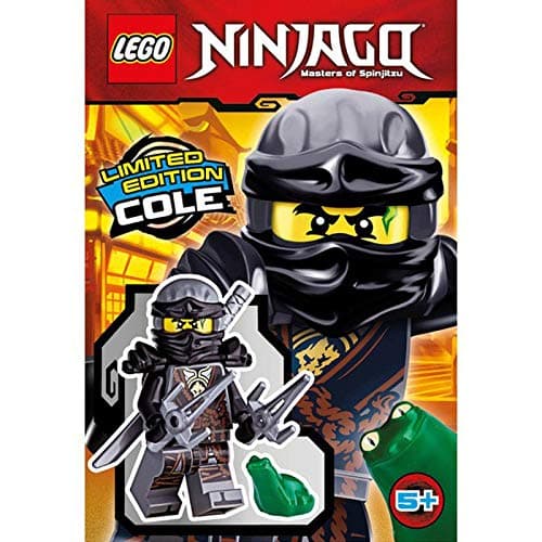 LEGO NinjaGo Minifigure - Cole (Hands of Time, w/ Black Armour) 2017
