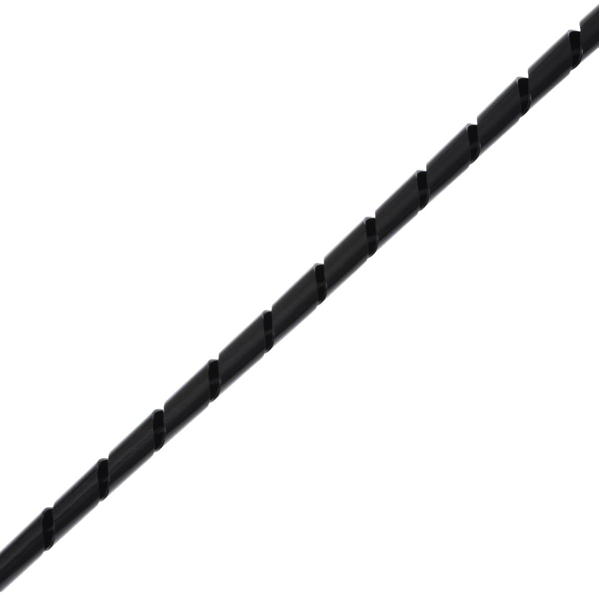 Helos129259 Spiral Cable Tube Diameter 4 mm – 10 m – Black