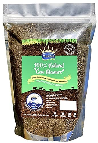 Cow Dung Manure 100 % Natural & Organic Compost for TULSI & Bonsai (500 GMS)