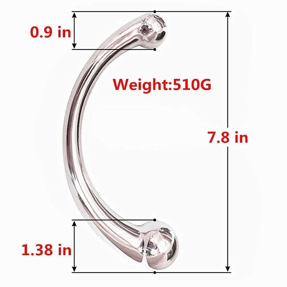 Pure G Spot Metal Wand 316 Medical Grade Stainless Steel