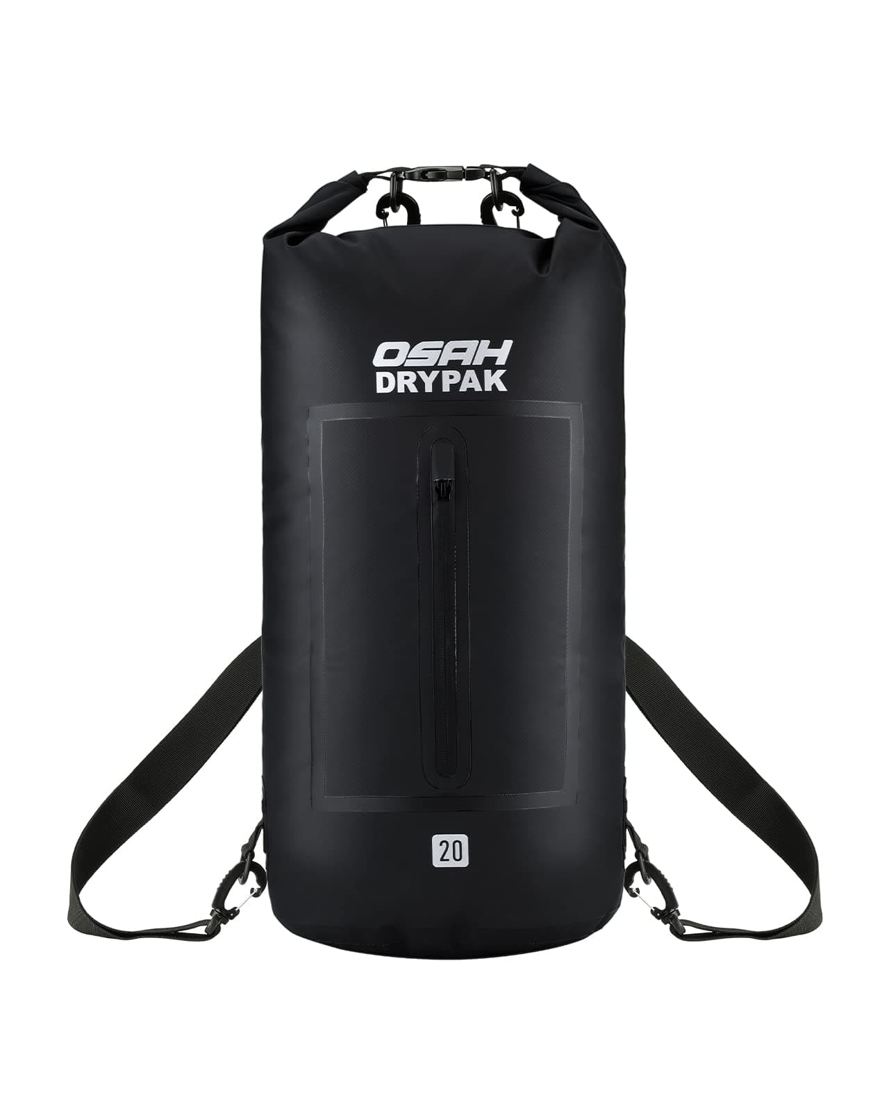 Dry Bag Waterproof Packsack 5L 10L 15L 20L 30L Waterproof Bag Sack Pouch Long Shoulder Adjustable Shoulder Strap for Kayak Boat Fishing Rafting Swimming Water Sports Drifting