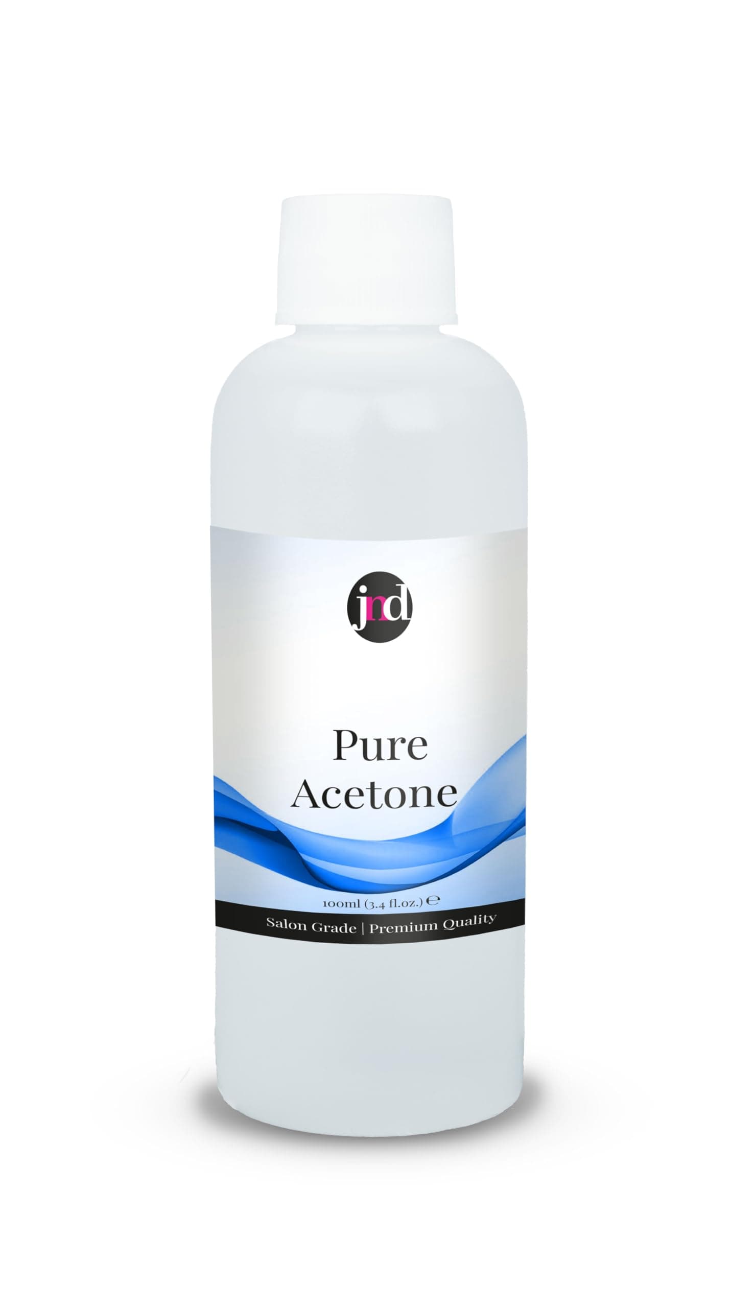 100% Pure Acetone Soak-Off Gel Acrylic Tips Nail Glue Nail Polish Remover (100ml)