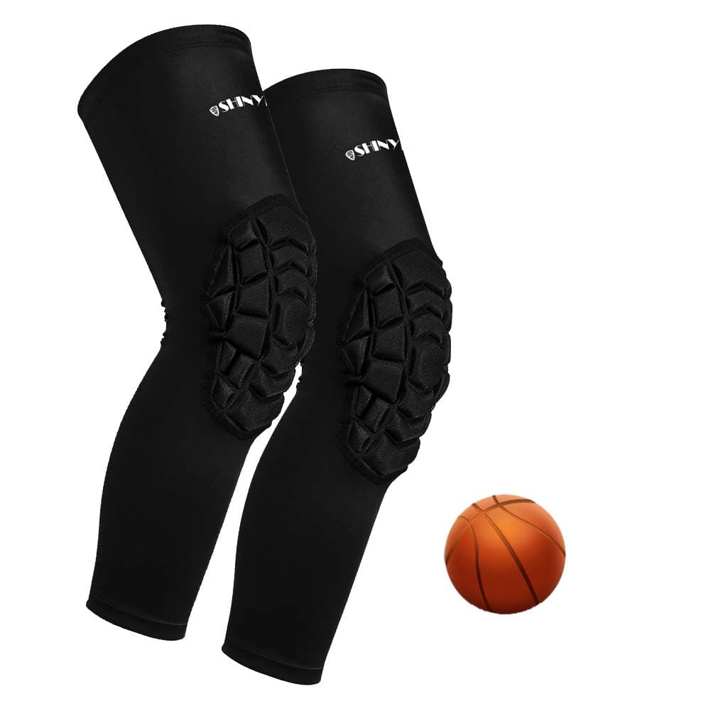 Volleyball Football Knee pads for Youth Adult,Knee Pads for Wrestling,Dancer Knee Pads,3D Honeycomb Knee Pads,Black,Small Size