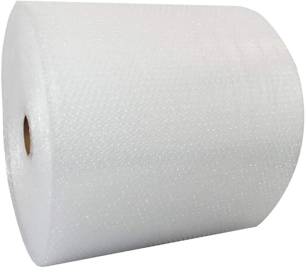 500 Millimetres x 75 Metres Roll of Bubble Wrap - Protective Wrap For Fragile Products, Suitable For House Moving & Packing Storage Boxes, Small Bubbles