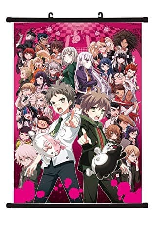 MXDZA Japanese Anime Danganronpa Dangan Ronpa Wall Scroll Poster Home Decor Wall Scroll Posters for decorative 40x60CM