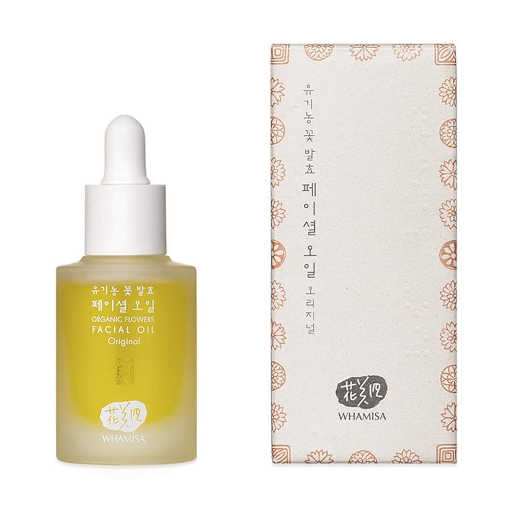 Organic Flowers Facial Oil - Original - From Natural Organic Fermented Flowers 26Ml