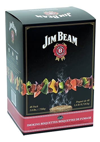 Bradley Smoker Jim Beam BTJB48 Smoking Bisquettes, 48 Count