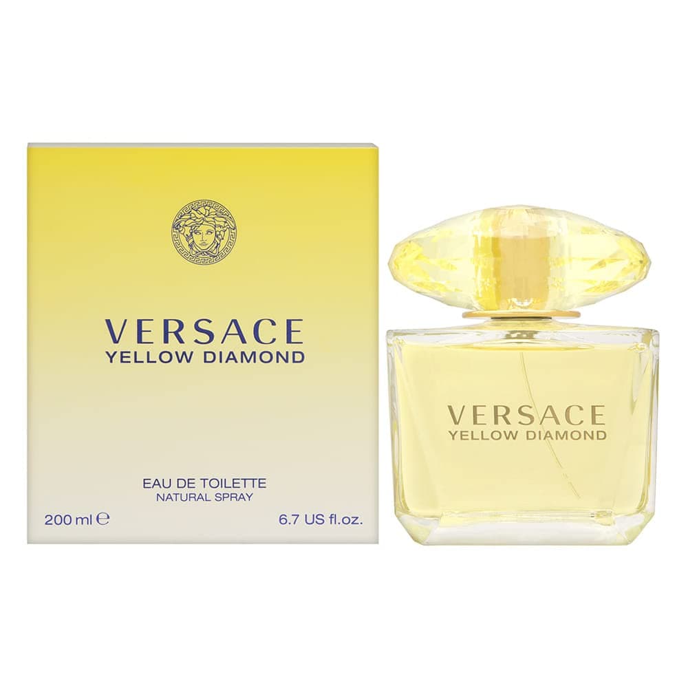 Versace Yellow Diamond by Versace Eau De Toilette Spray 6.7 oz / 200 ml (Women)