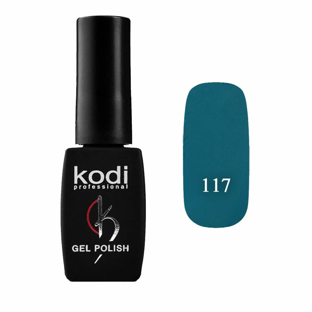 Kodi Professional Color Gel LED UV Genuine Nail Polish Soak Off 8ml 0.28Fl Oz Turquoise #117