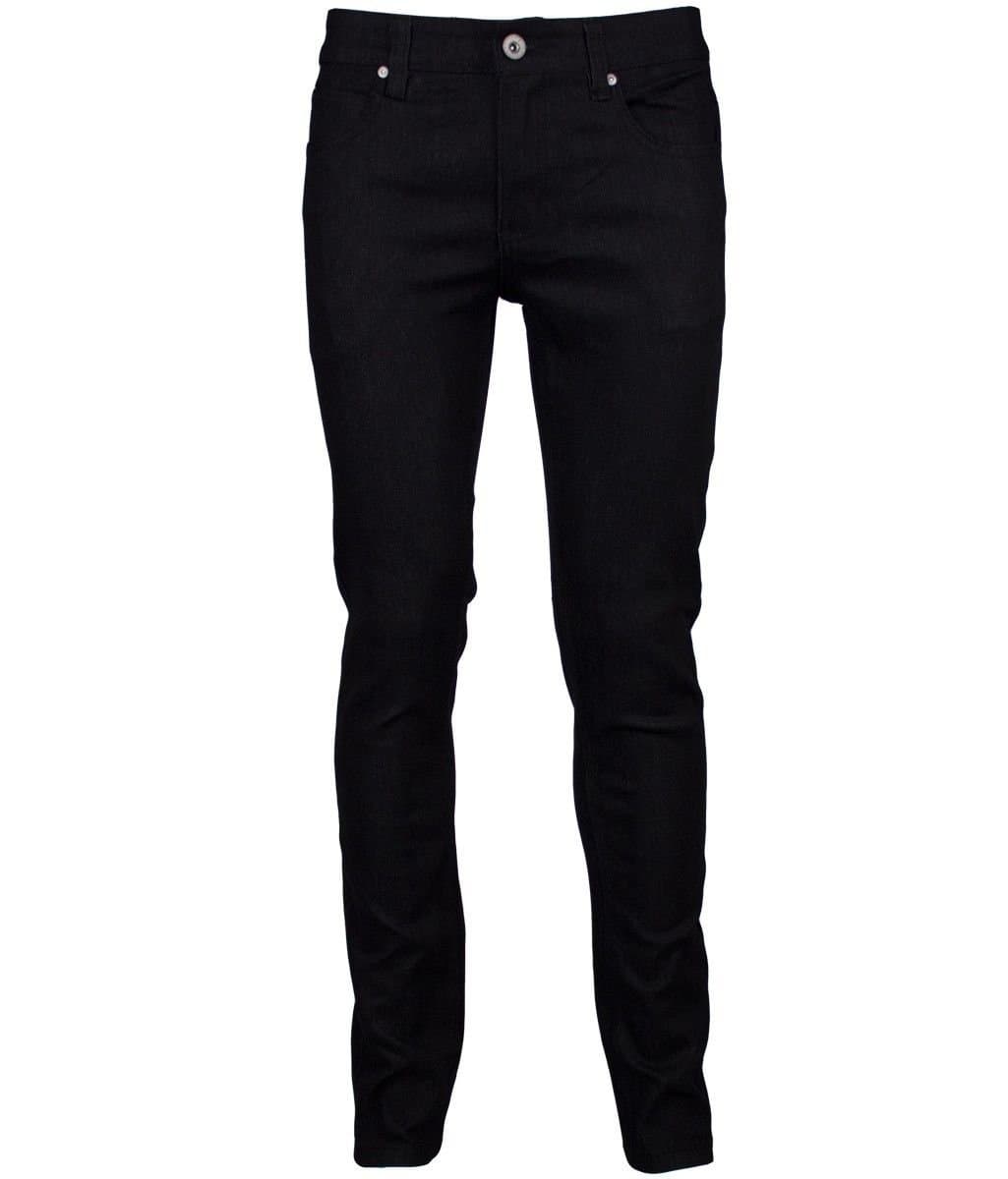 Kayden K Skinny Jeans Men's Denim Pants (Black Black)