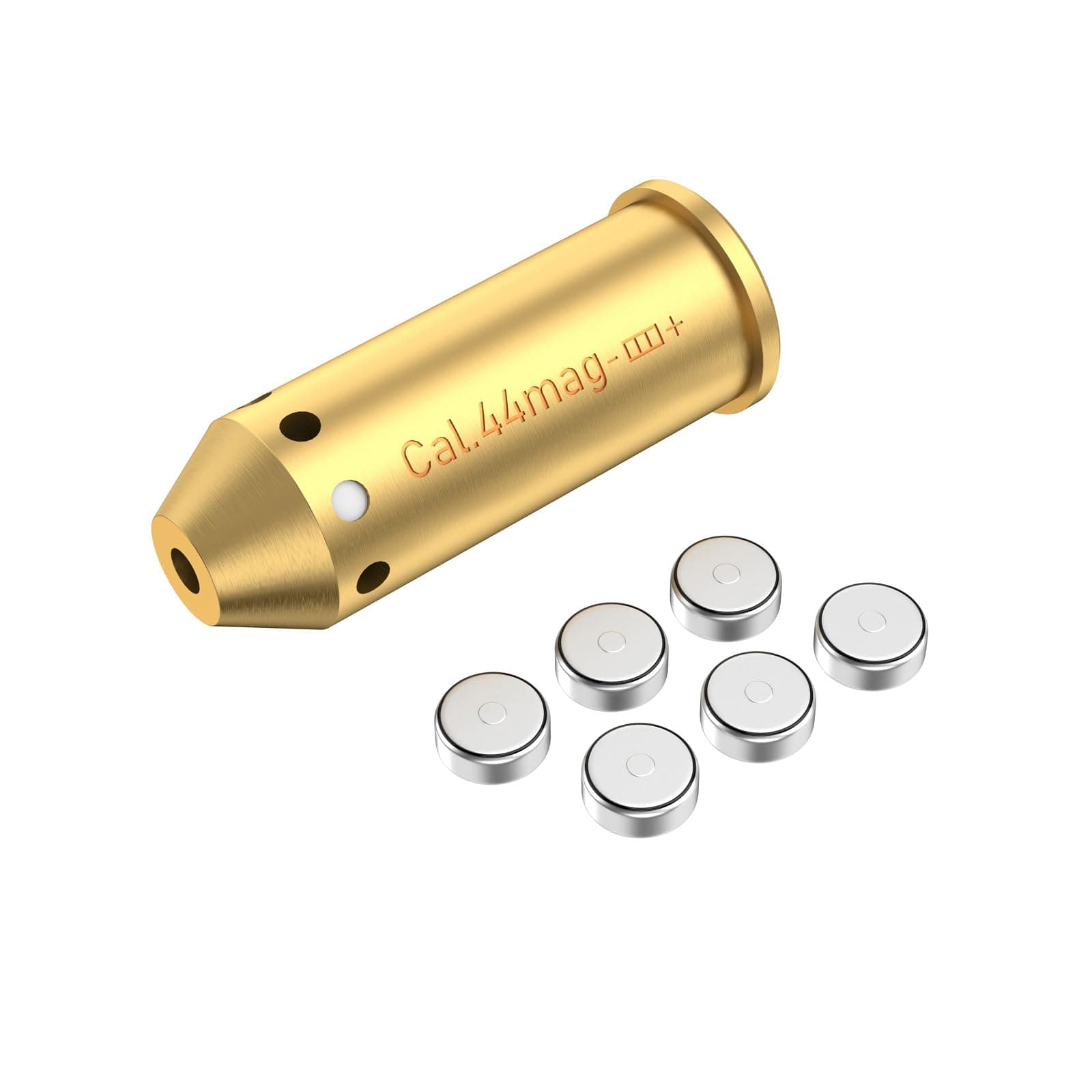 9MM/ .243 .308/6.5MM/300BLK 7.62x35mm/.44mag/30-06/25-06/270 Cal Rem Gauge Bore Sight Red Dot Boresighter with Batteries