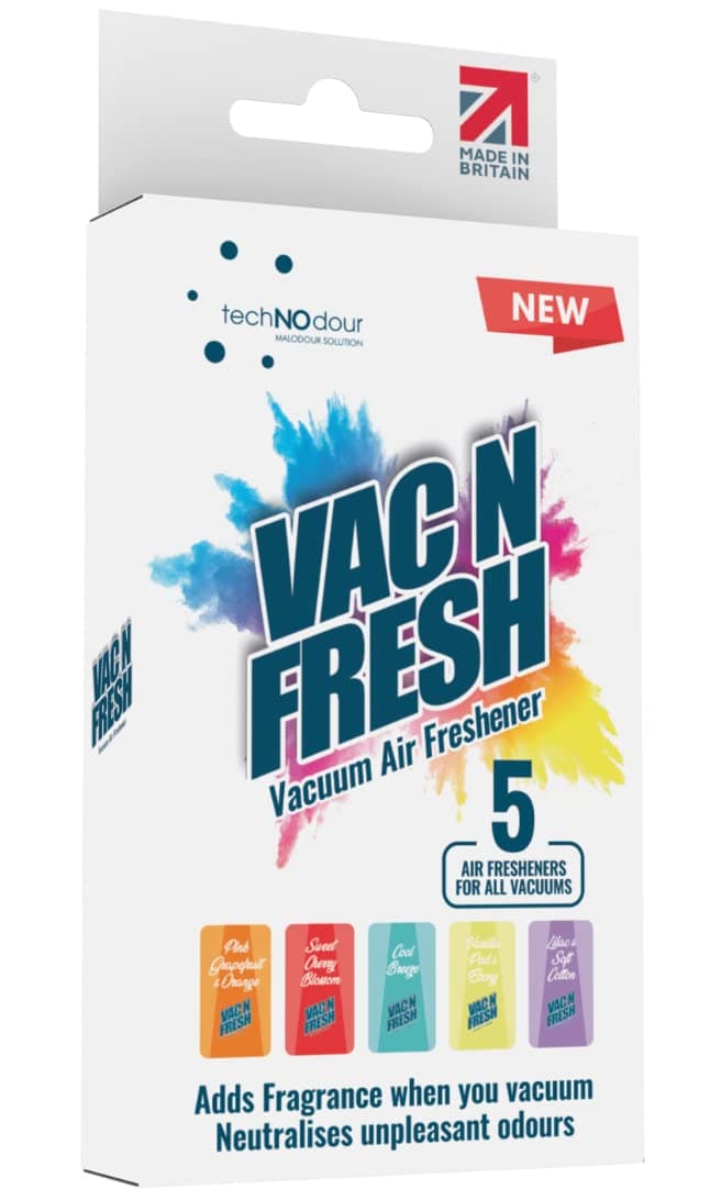 Hoover Bag Fresheners, 5 Pack - Scented Vacuum Cleaner Smellies- For Bagless as well as Regular Vacuum Cleaners - Card Shaped Vac Deodoriser Discs for Pet Lovers
