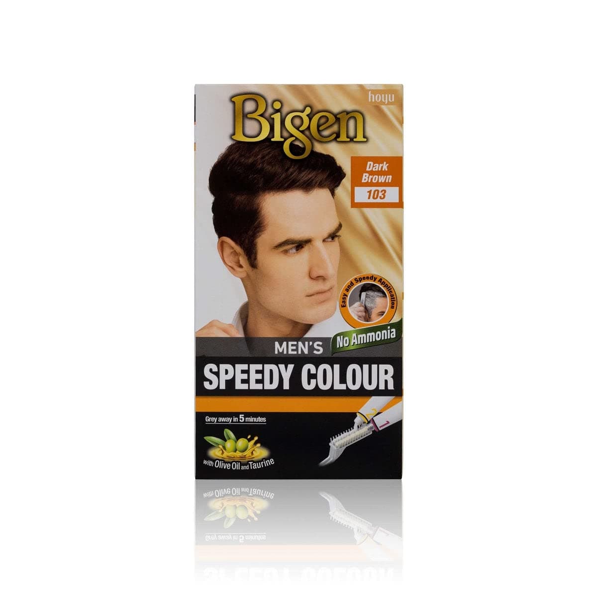 Men's Speedy Permanent Hair Colour Dark Brown