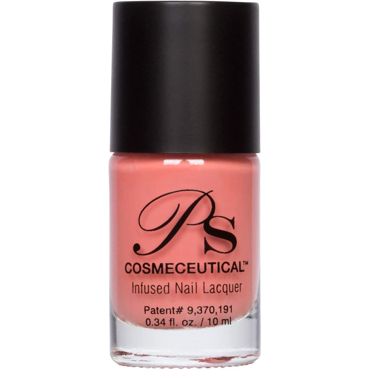 PS Polish All Natural Nail Polish, Safe Non-Toxic Professional Grade Vegan Nail Polish Lacquer, Best No Chip Polish for Thin, Cracked, Peeling Nails (Georgia Peach)