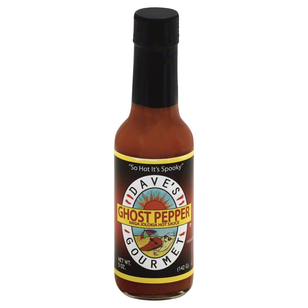 DAVE'S GOURMET, Sauce Hot Gourmet Ghost Pepper, 5 OZ(Pack of 3)