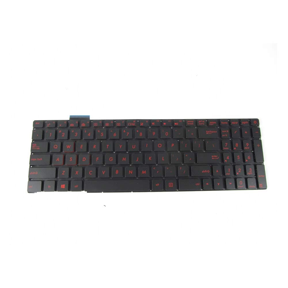 New Keyboard Compatible with Asus G551 GL551 GL551J GL552 ROG GL752 GL752V G771 ZX50 with Backlit Red US