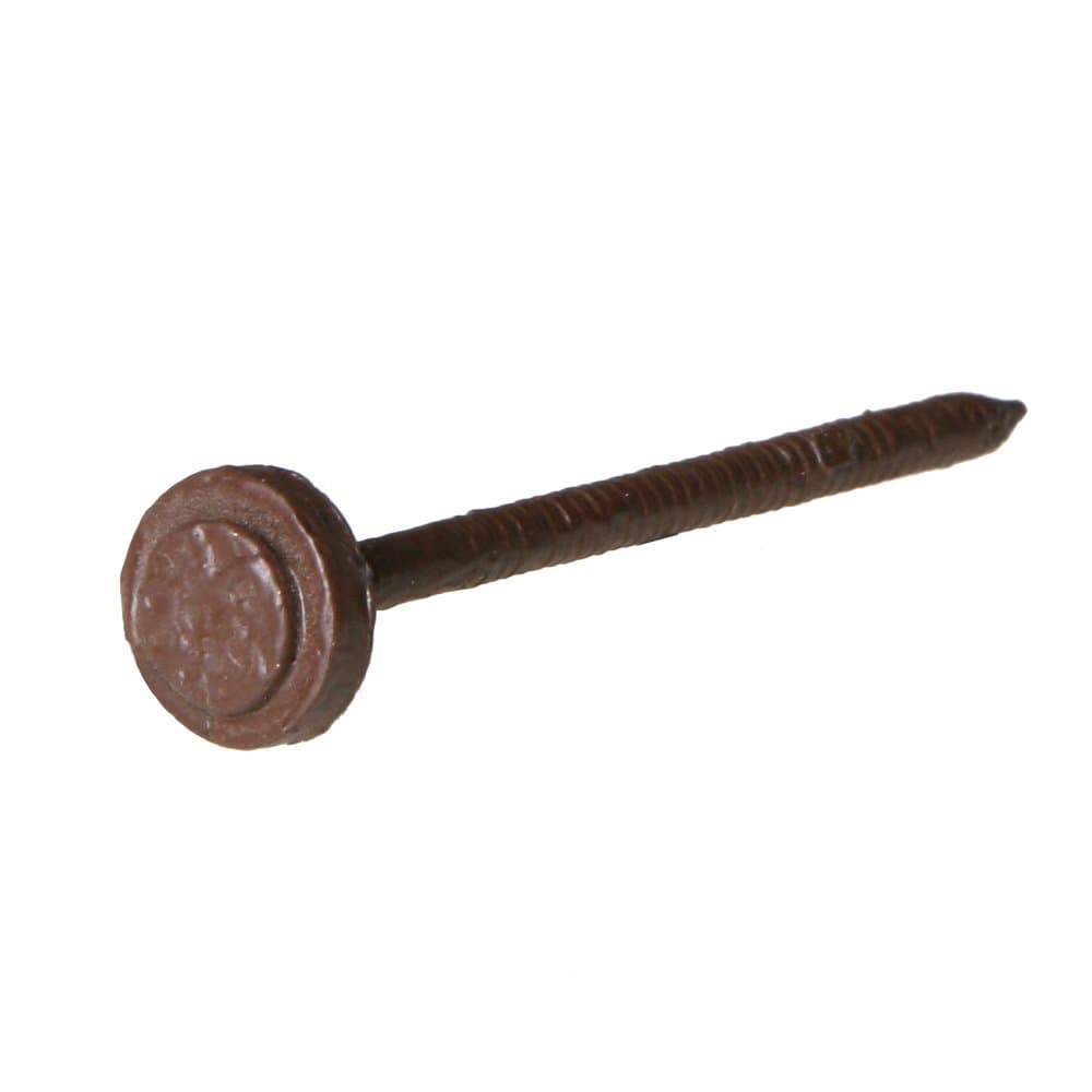3358 3" Roofing Nail w/Washer (3900pc Bulk Box), Brown